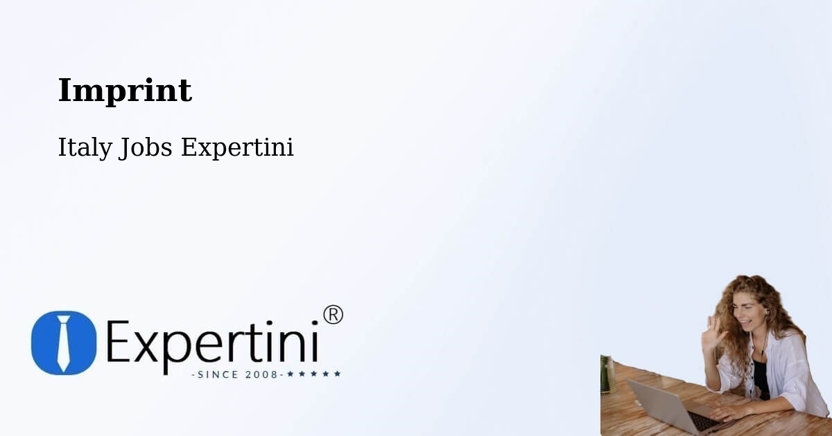 Imprint – Catanzaro - Italy Jobs Expertini